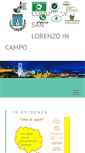 Mobile Screenshot of comune.sanlorenzoincampo.pu.it